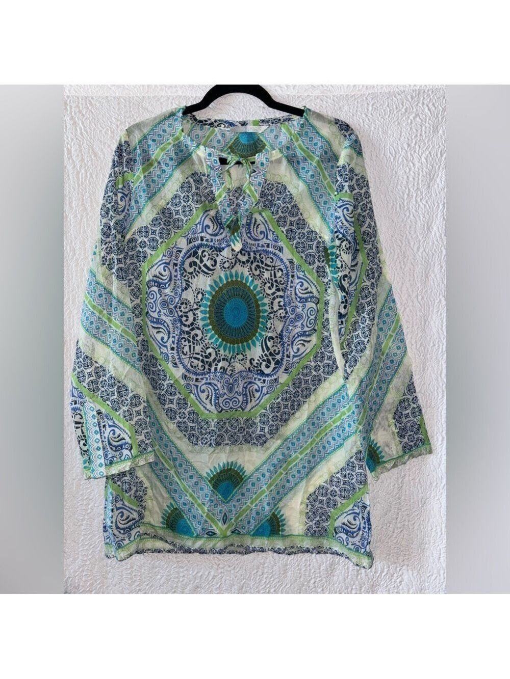 Athleta Paisley Print Swimwear Cover Up NWOT